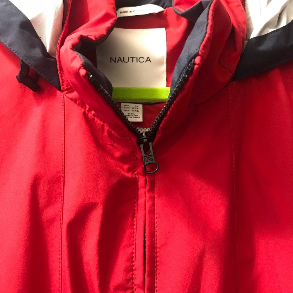 Aurhentic Red Nautica Jacket.